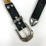 Handmade Western Conch Leather Belt 38 Photo 4