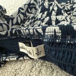 Abercombie Athletics Blue and white top Photo 3