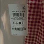 Charter Club  Red and White Gingham Intimates Photo 11