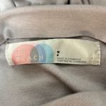 Free People FP Beach Mock Neck Sleeveless Ballet Tennis Ruffle Dress Grey Size S Photo 2