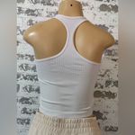 Free People  Intimately Ribbed White Top Photo 1