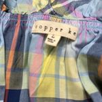 Copper Key Plaid sundress jr large new Photo 5