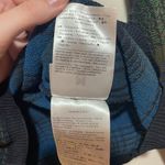 M by Missoni Green Blue Plaid Lightweight Knit Sweater Long Sleeve Size 42 Photo 6