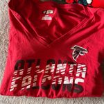 NFL NWOT-women’s  Atlanta falcons v neck t shirt size medium Photo 0