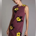Anthropologie Dhruv Kapoor Sequined Floral Shift Sleeveless Mini Dress. EUC. Photo 1