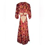 Julia Jordan Floral Cutout Midi Dress Size 10 Photo 4