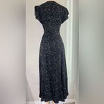 Reformation  Orchid Maxi Dress Black Galactic Plunging V Neck
Wrap Size 2 Photo 6