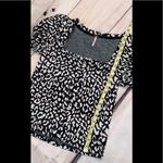 Free People  Top Puff Sleeves sz M Photo 6