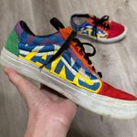 Vans Old Skool Colorful Embroidered Logo Sneakers Canvas Shoes Photo 2