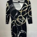 Just Cavalli Snake Print Scoop Neck Dress 44/8 Photo 0