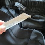 ZARA  WOMAN BLACK Ankle‎ Cropped TROUSERS Size 4 Elastic Waist Dress Pants… Photo 5