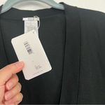 NWT Wolford Silk Glow Top Oversized Knit Vest in Black Medium Photo 3