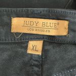 Judy Blue  Navy High Rise Tummy Control Bermuda Shorts Size XL Photo 3