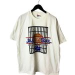 1996 Vintage Jail & Bail March Of Dimes T Shirt 90s White XL Extra Large Solid Photo 1