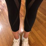 Lululemon Black Mesh Leggings Photo 2