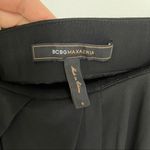BCBGMAXAZRIA  Black Drape Skirt Mini Stretchy Cocktail Party Dressy Size Small Photo 2