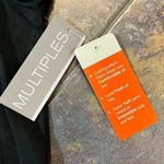 Multiples NWT  Black long Sleeve Tee Shirt Small Photo 11