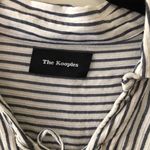 The Kooples Striped Lace Up Blouse Photo 4