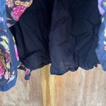 Free People Oh Baby Black And Pink Floral Mini Dress Size XS Photo 6