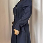 Vintage OOAK Navy coat dress double Photo 4