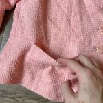 MOM Vintage Baby Pink Button Down Blazer Jacket Size 40 Photo 3