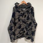 Barefoot Dreams NWT • cozychic women’s camo hoodie in olive multi sz 2X Photo 2