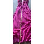 Vintage Fiesta Women’s Prom Formal Hot Pink Stones Layered Dress Women’s Size M Size M Photo 2