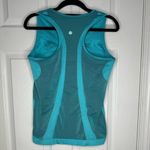 Lululemon Teal Tank With Built-In Bra Size 4 Photo 1