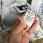 Paris Blues  Acid Wash Denim Vintage Jacket Sz M Photo 7
