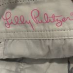 Lilly Pulitzer 5" Callahan Hidden Zebra Print Shorts 2 Navy blue white Photo 5