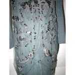 Roberto Cavalli New Womens 10 NWT Gray Lace Crystal Bead Dress 46 Designer Italy Photo 2