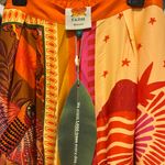 Farm Rio Forest Mixed Scarves Lenzing Ecovera Viscose Pants Photo 4