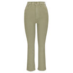 Mother The Smokin' Double Ankle Jeans Sage Green 24 High Rise Photo 5