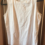 Christopher & Banks  Classic White Sleeveless Top medium Photo 0