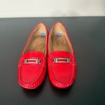 Life Stride Velocity Red Faux Leather Loafers Womens 6.5 Comfort Slip On Shoes Photo 1