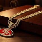 NFL San Francisco 49ers Pendant Necklace Photo 0