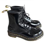 Dr. Martens NEW  1460 Black Patent Leather Combat Boots Women's 6; EU37 Photo 0