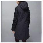 Lululemon Blizzard Parka Black Heathered Dark Gray Coat Jacket 6 Down Winter Photo 2