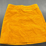 J.Crew  Gold Mini A-Line Skirt Casual Photo 0