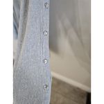 New York Laundry Sweater Sz XL Ribbed Button Sleeve High Low Loose Fit New Photo 4