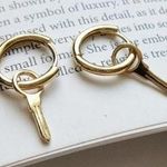 20mm Hoop With Little Key Photo 3