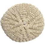 Aerie  Blue Tie Dye Straw‎ Bucket Bag Drawstring Mini Purse OS Photo 4