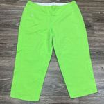 Ralph Lauren  performance bright green capri shorts Photo 0