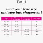 Bali Women’s Shapewear Firm Control Body Shaper with Built-in Minimizer Bra Photo 4