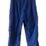 L.L.Bean π΅ SALE 3/$25 SWISHY SCRUBS ROYAL BLUE NYLON PANTS M Photo 1