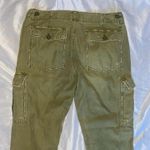 American Eagle 2010 army green cropped cargo pants Photo 5