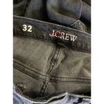 J.Crew NWT Flawed ‘96 High Rise Cropped Kick out Jeans Straight Leg Black 32 Photo 4