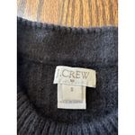 J Crew Womens Merino Wool Cotton Blend Knit Sweater Vest Size Small Black Tank Photo 1