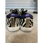 Kenneth Cole Women's Kam Zebra Print Lace Up Sneakers, White, Size 8 Photo 2
