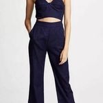 3x1  NYC Peek A Boo Denim Jumpsuit Size Medium Photo 0